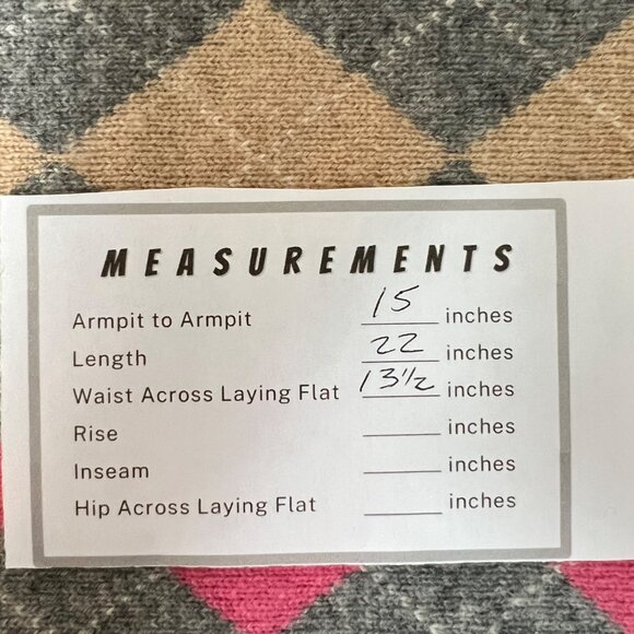 J Crew Womens Cashmere Argyle Crew Neck Sweater Gray Pink Red size XS - Picture 7 of 7